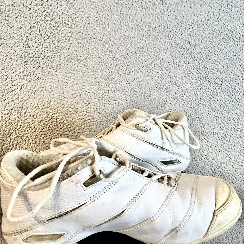 Vintage Wade Converse 1 Signature OX Low Top Size 10.5 White Silver 1V191 Y2K - Picture 7 of 8